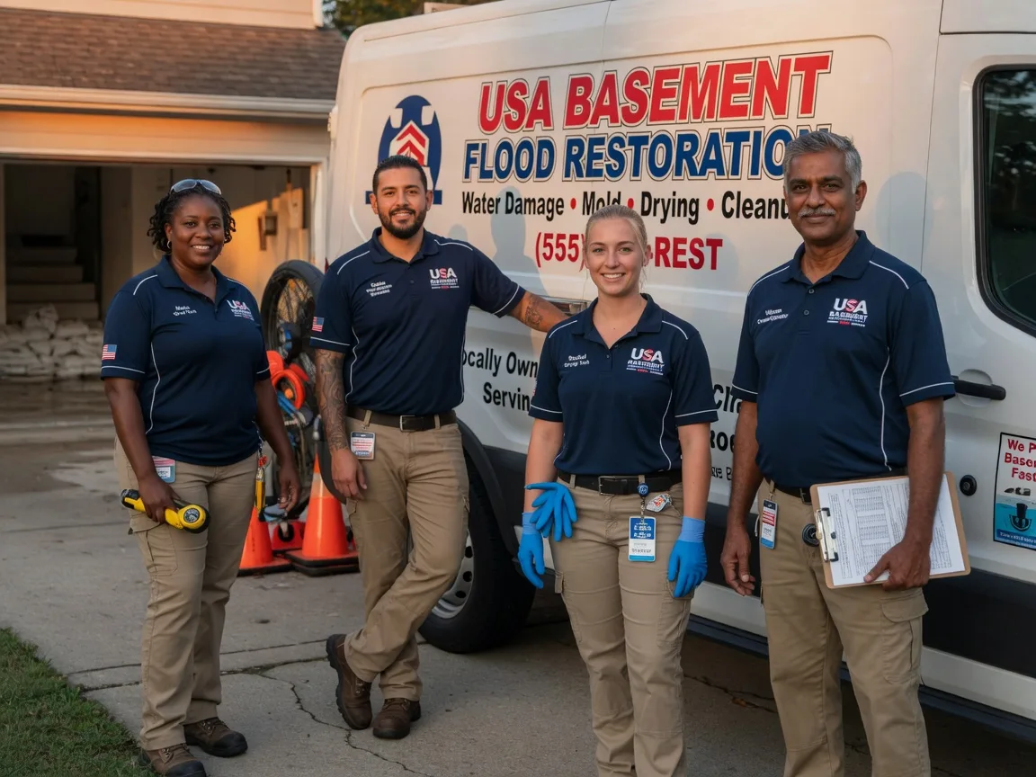 Basement Flood Cleanup company in Wren, OH